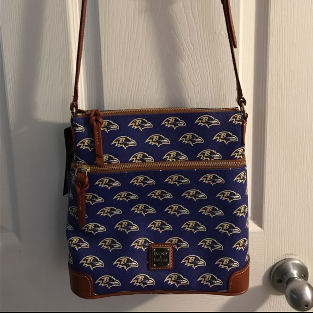 Dooney and Bourke ravens cross body bag
